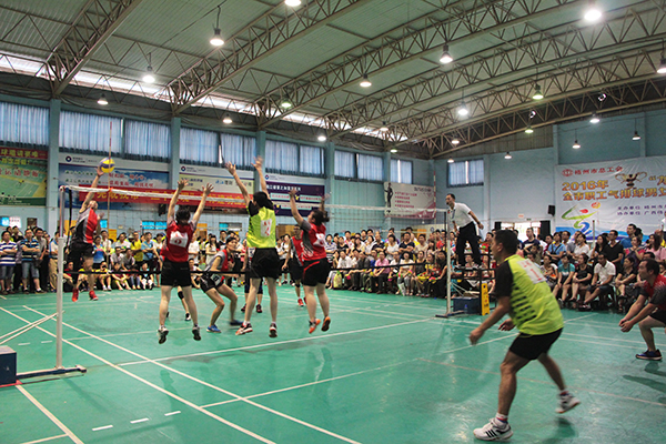 2016年“龍魚(yú)涂料杯”全市職工氣排球男女子混合比賽圓滿閉幕(圖文)