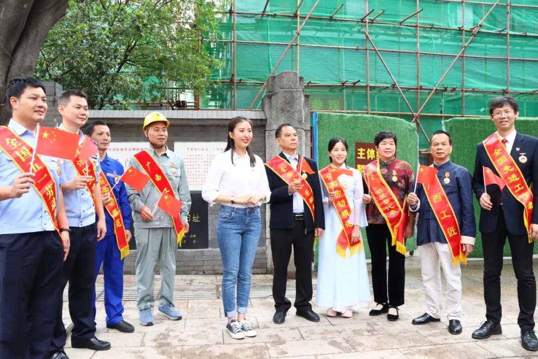 廣西慶“五一”特別節(jié)目拍攝現(xiàn)場(chǎng)，很燃！