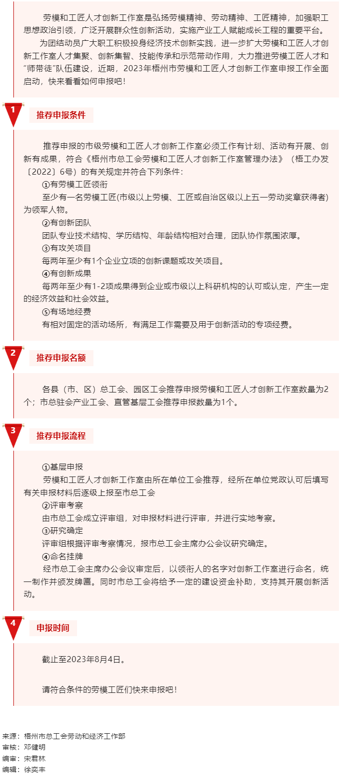 2023年梧州市勞模和工匠人才創(chuàng)新工作室評(píng)選申報(bào)工作已啟動(dòng)！.png