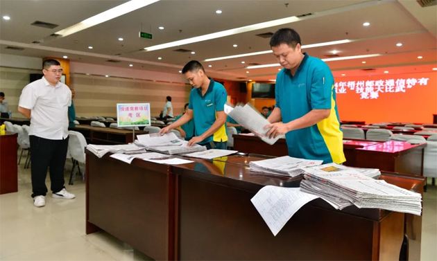 以賽提質(zhì)！2024年梧州郵政通信特有職業(yè)“技能大比武”競賽舉辦