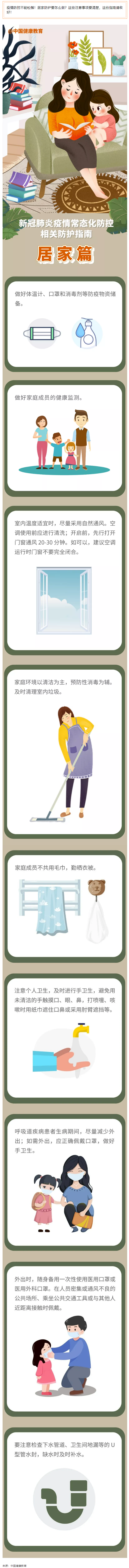 疫情防控不能松懈！居家防護指南請收好.png
