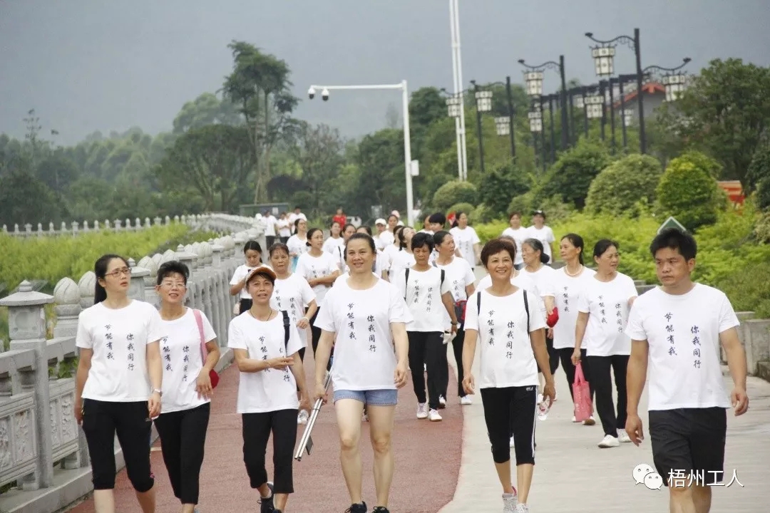  蒙山縣舉行公共機構低碳節(jié)能健步走  全民健身活動